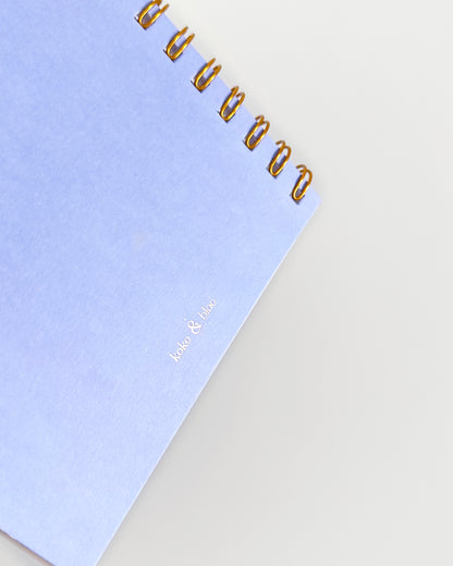 Deep Blue Lined Notebook