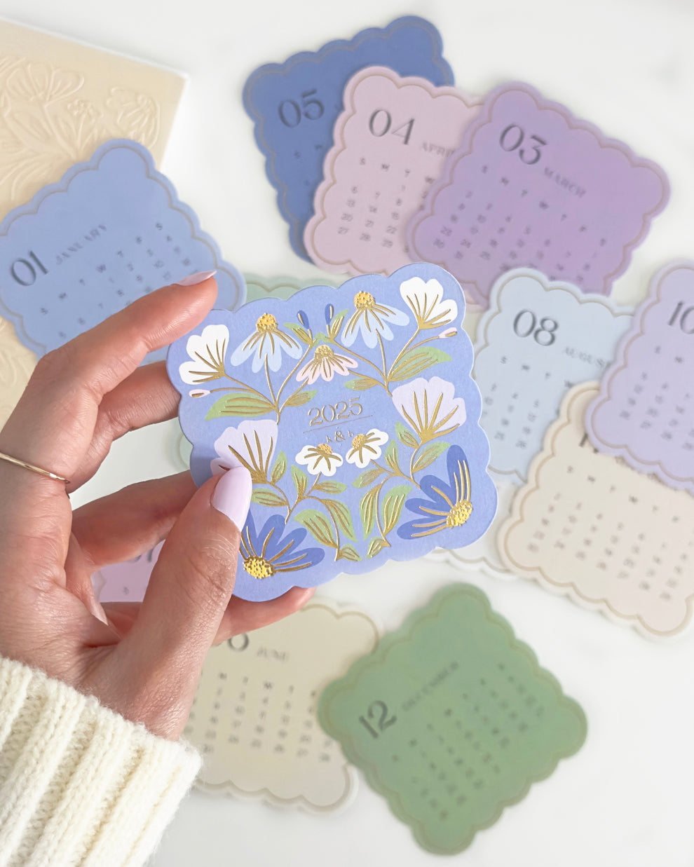 Shop Desk Calendar 2025 