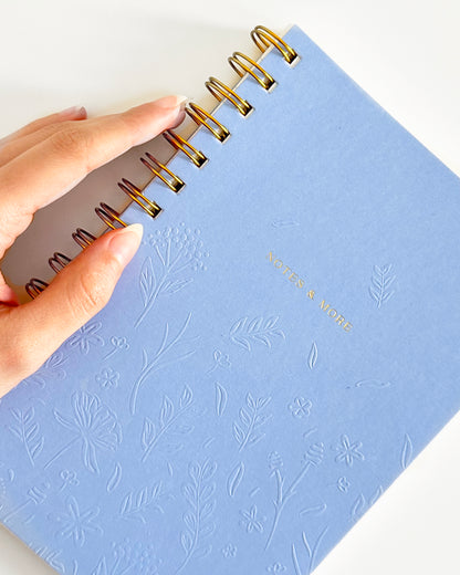 Gift Set - Blue Daily Notebook & Journal