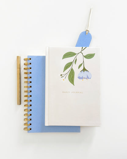 Gift Set - Blue Daily Notebook & Journal