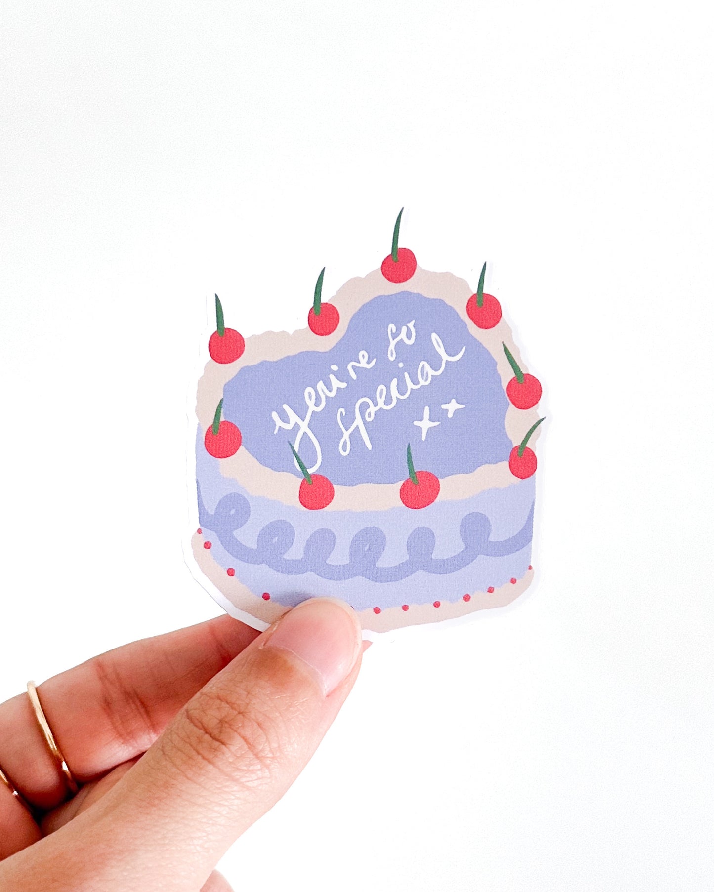 You're Special Cake Sticker