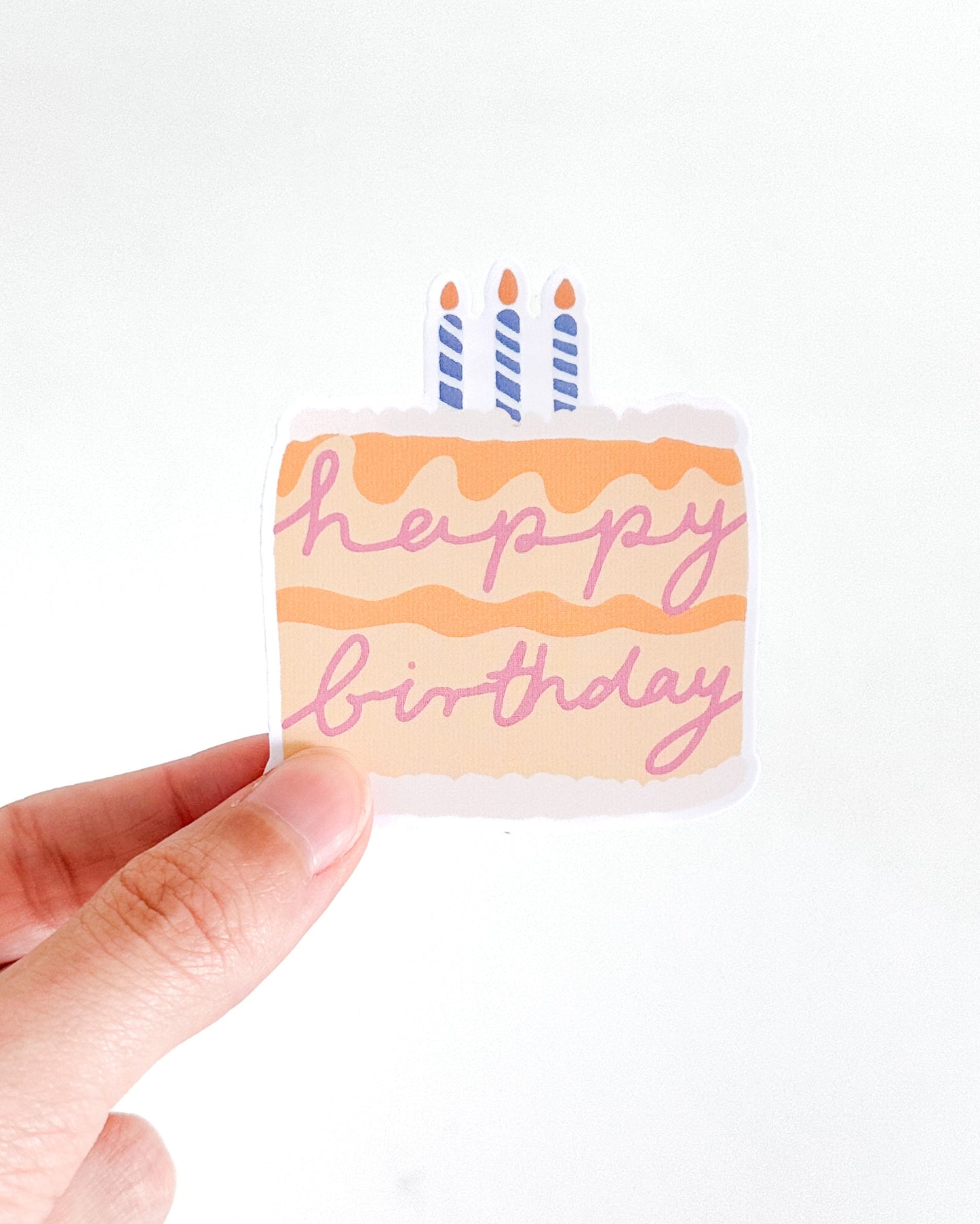 Birthday Cake Sticker