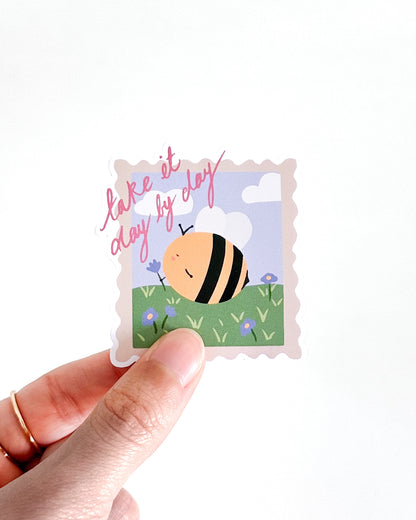 Beeatrice in the Garden Sticker