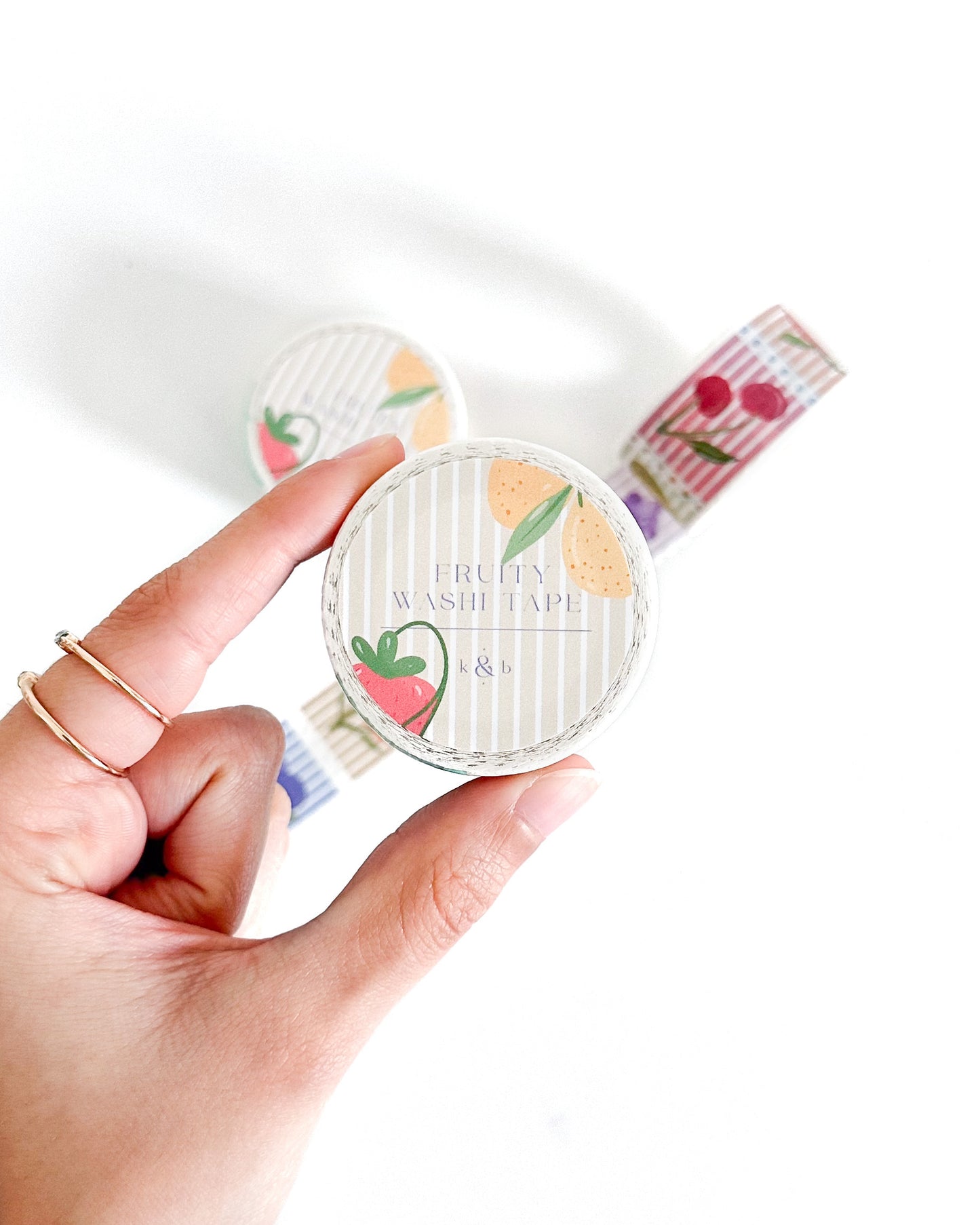 Fruity Stamp Washi Tape