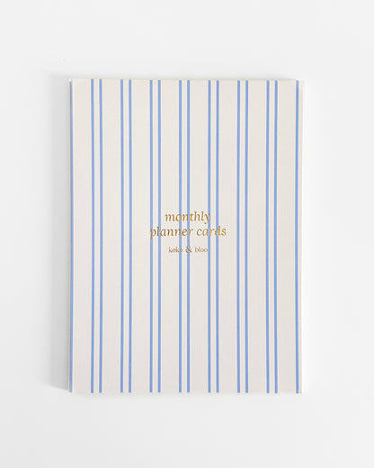 Monthly Planner Cards