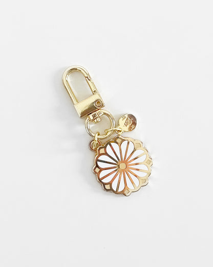 White flower Charm