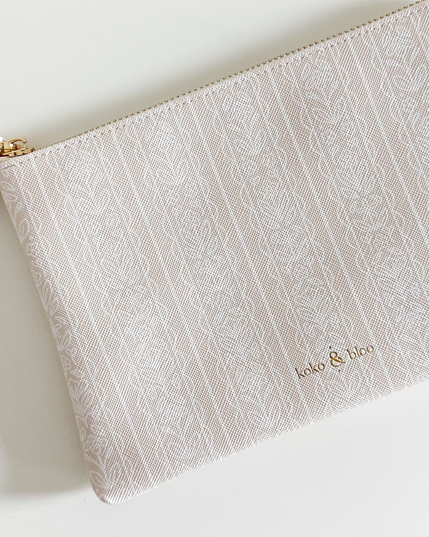 White Lace Pouch