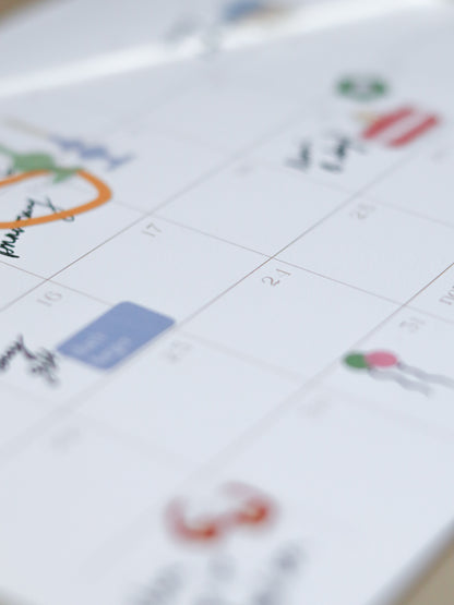 Monthly Planner Cards