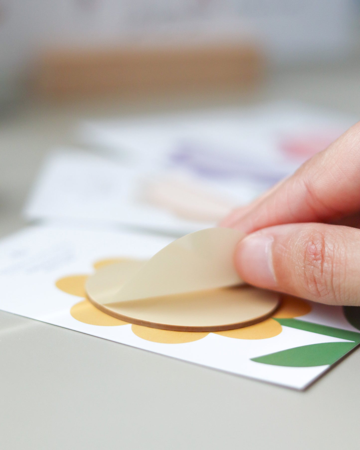 Yellow Flower Sticky Notes