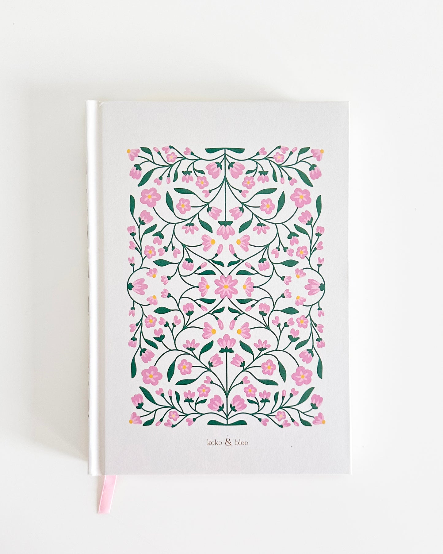 Arabic/English Lined Journal -Rosy Pink