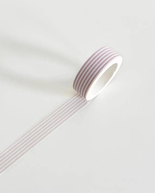 Pink Stripes Washi Tape