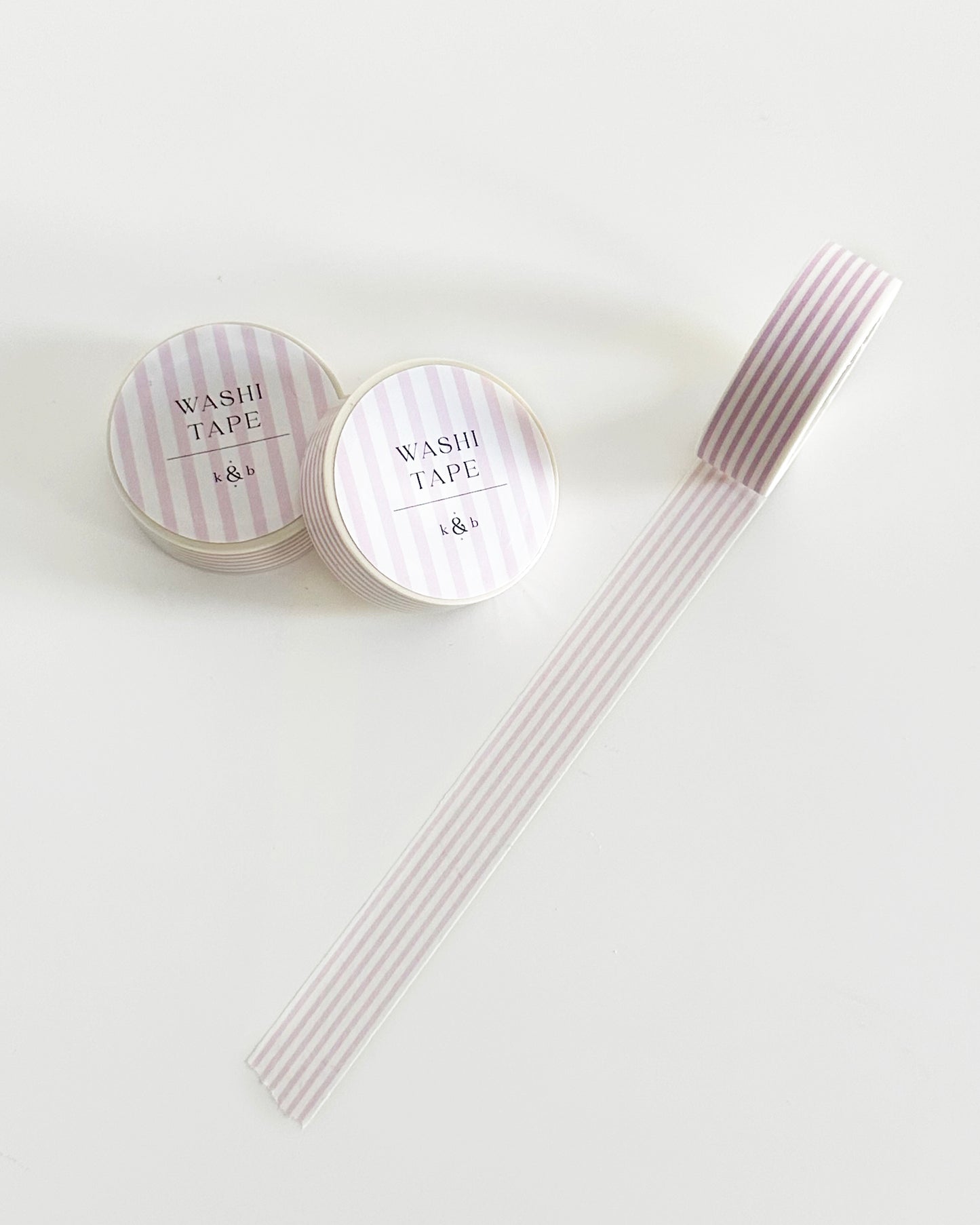 Pink Stripes Washi Tape