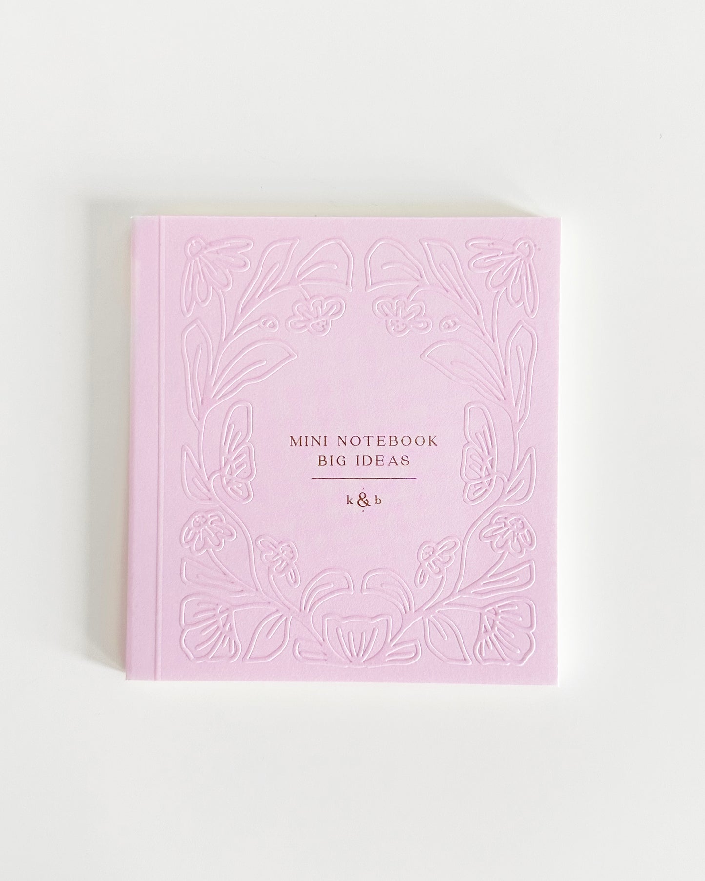 Pink Mini Notebook