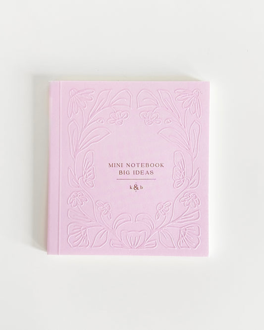 Pink Mini Notebook