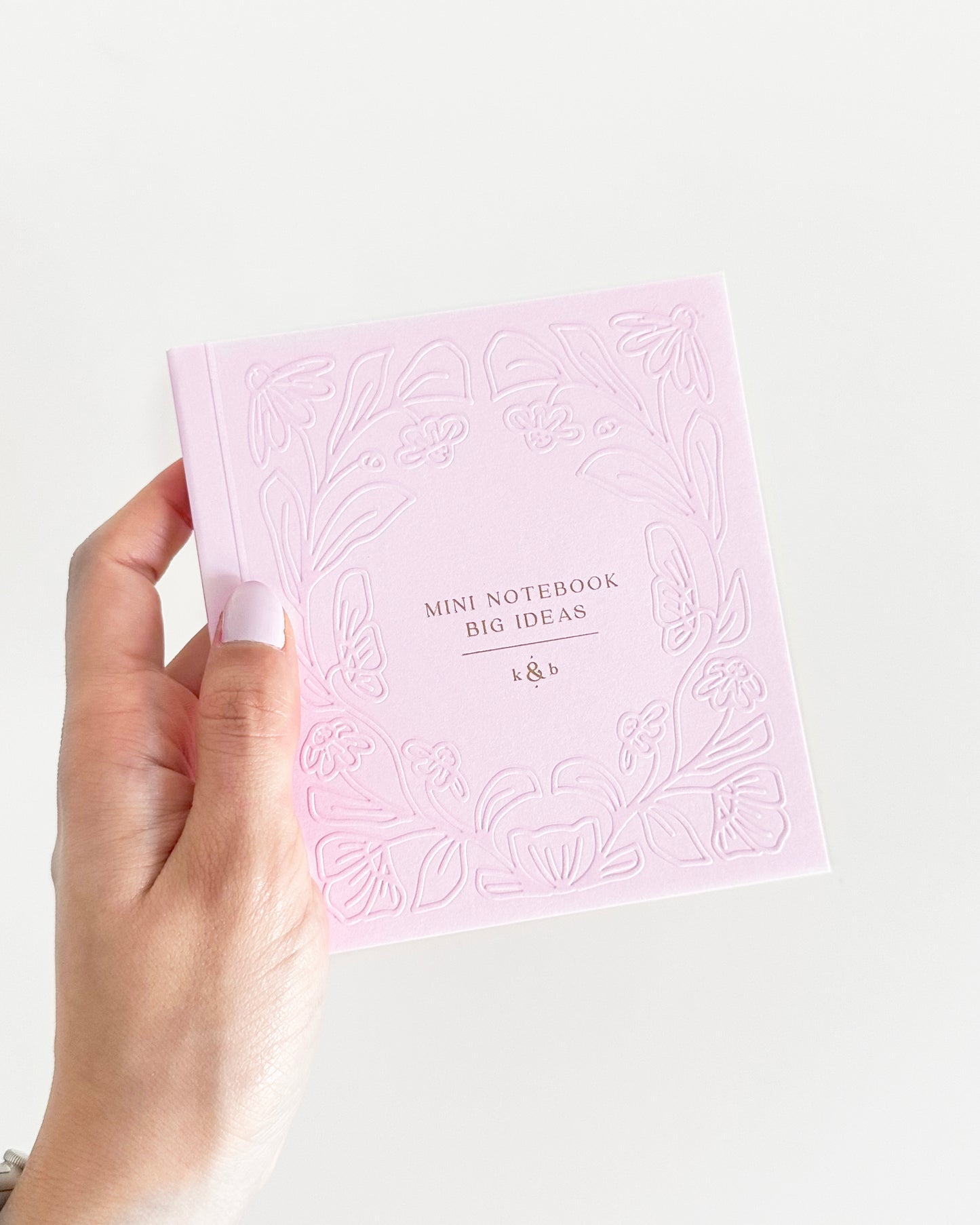 Pink Mini Notebook