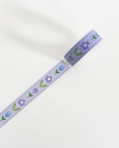 Purple Florals Washi Tape