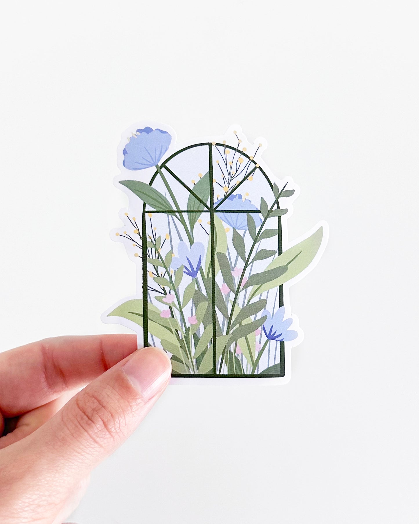 Floral Window Sticker