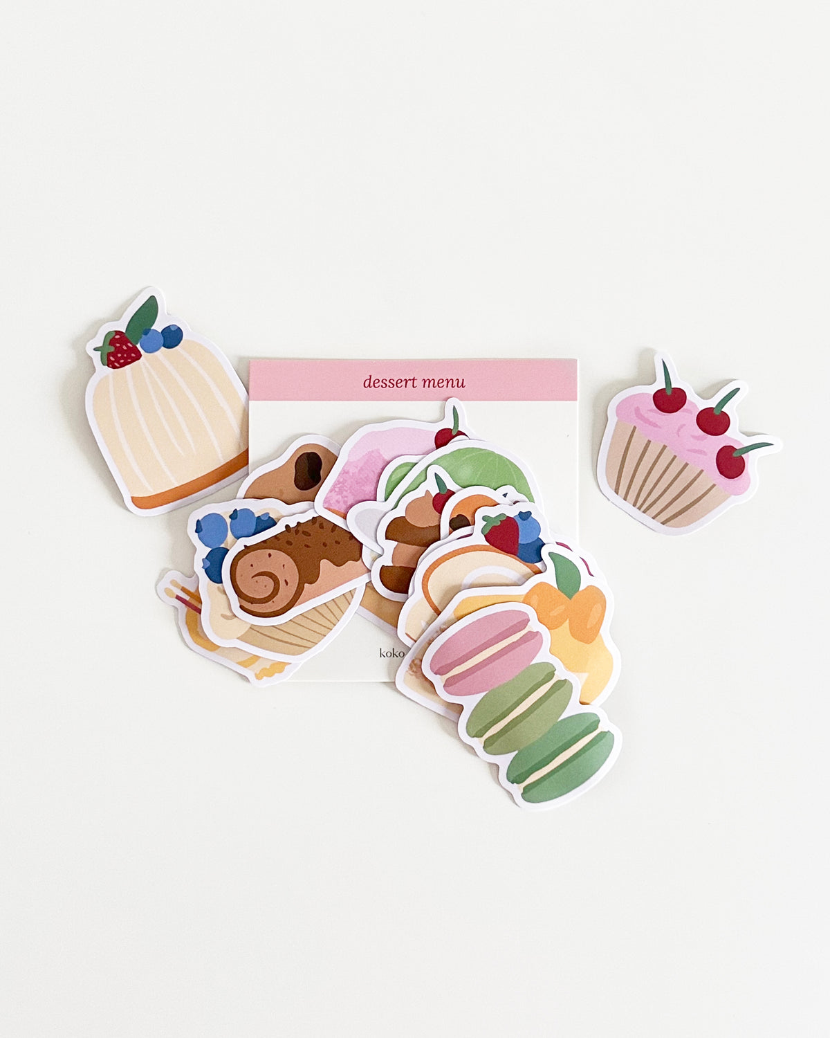 Dessert Sticker Pack – koko & bloo