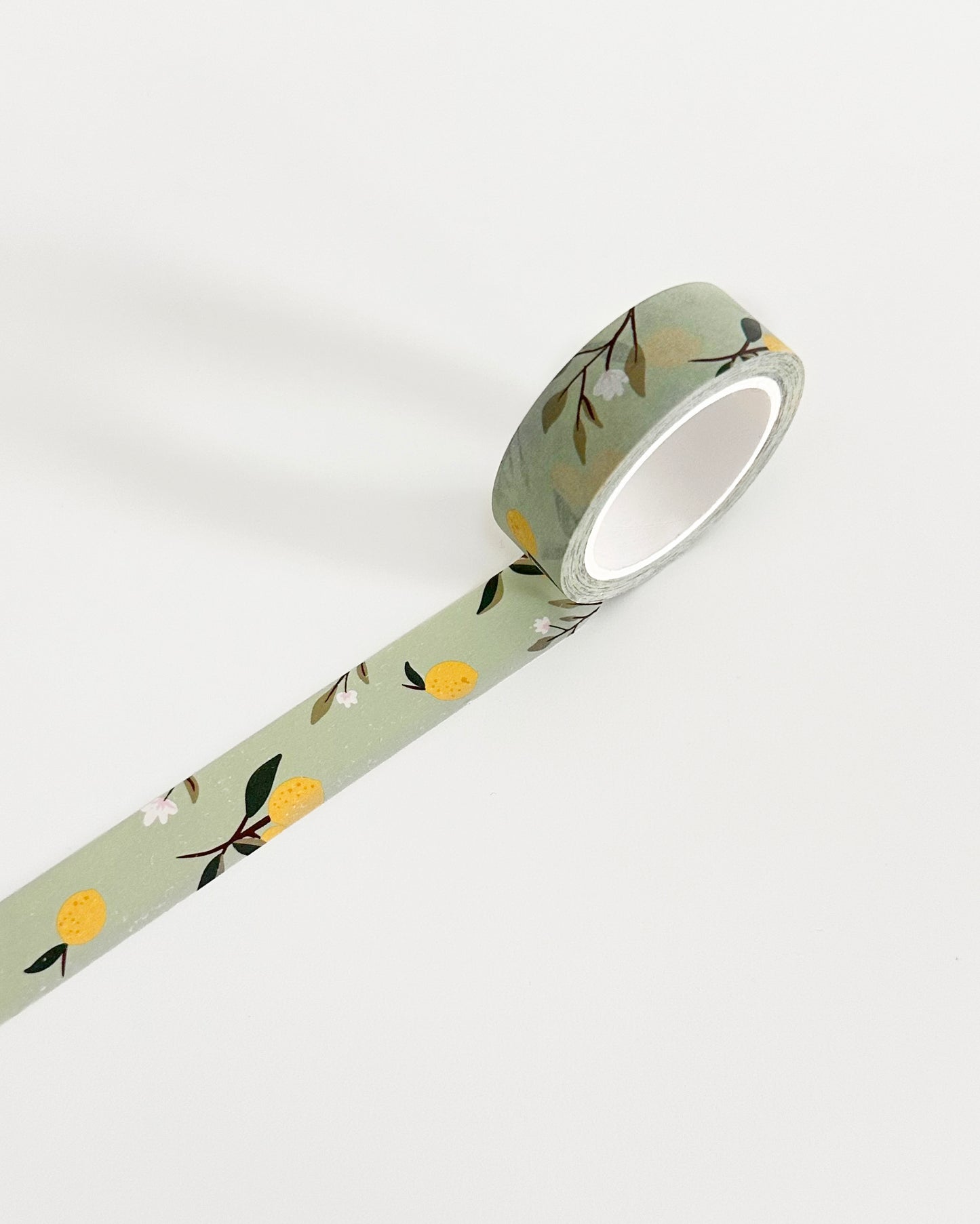 Floral Green Washi Tape