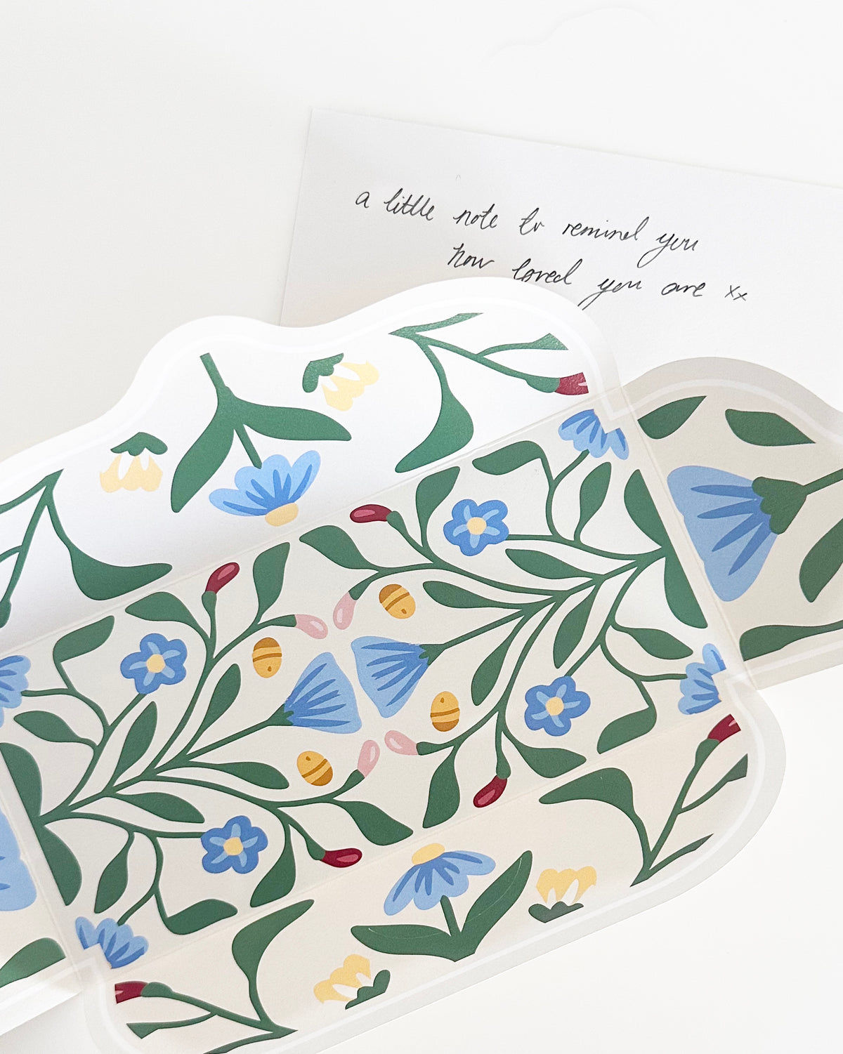 Floral Yellow Gift Card