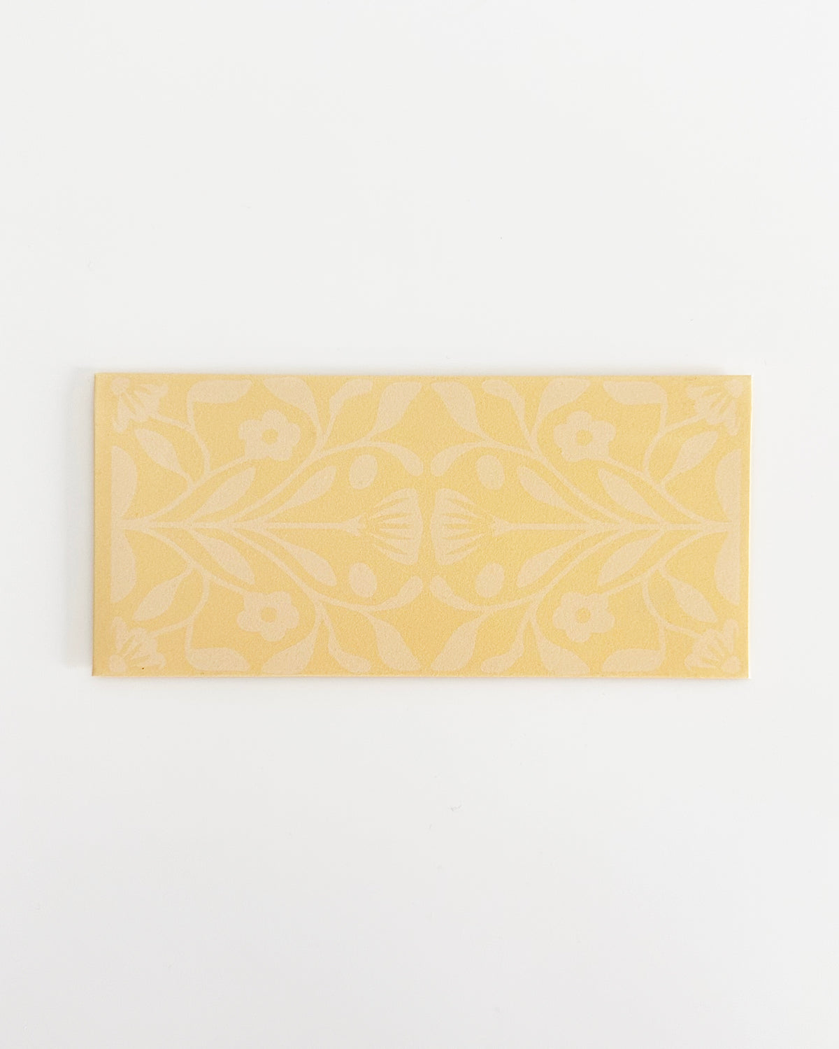 Floral Yellow Gift Card
