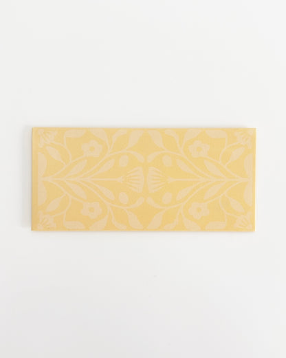 Floral Yellow Gift Card