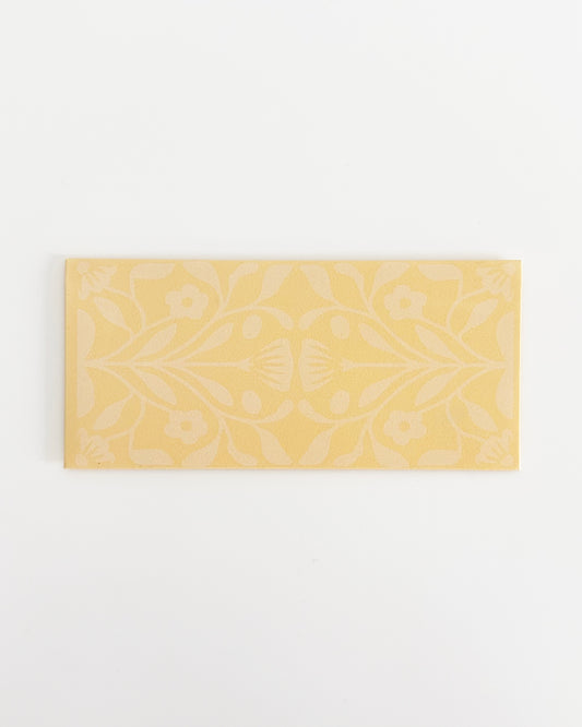 Floral Yellow Gift Card