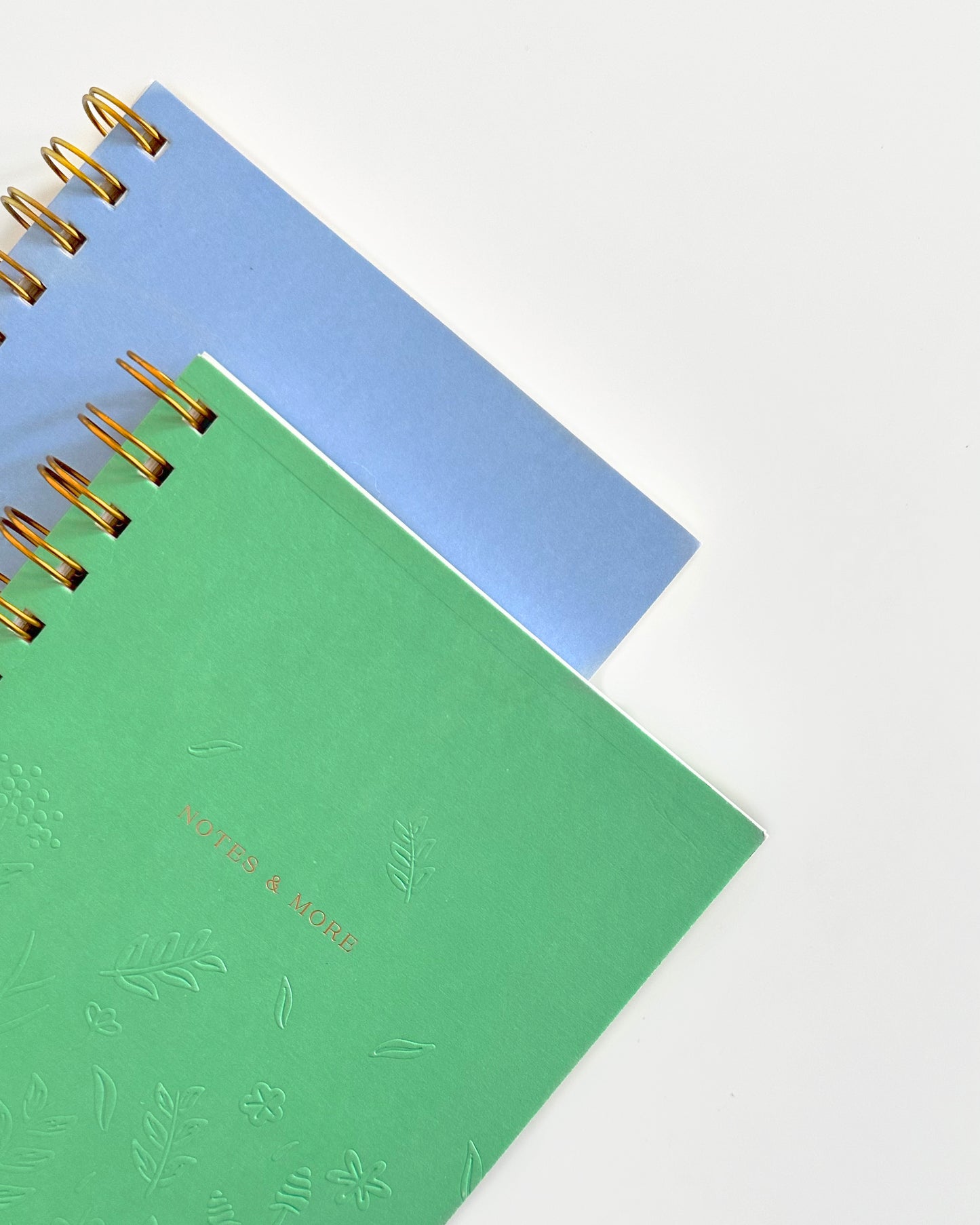 Bundle - Blue & Green Lined Notebook