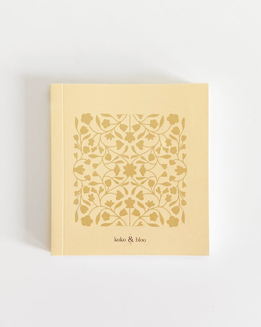 Mini Notebook - Butter Yellow