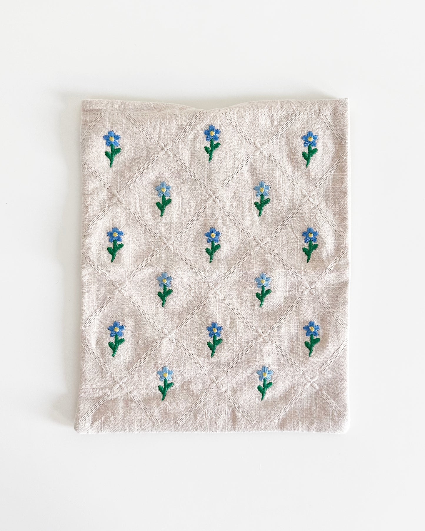 Linen Pouch - Bloo Florals