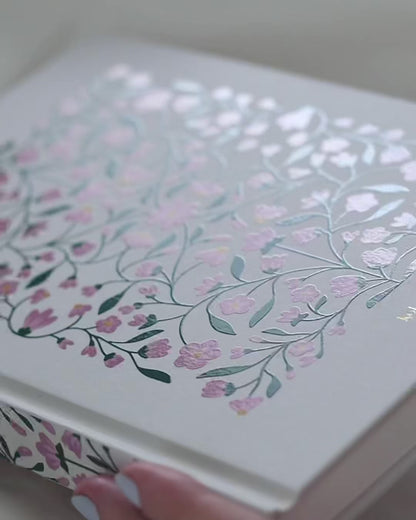 Arabic/English Lined Journal -Rich Red