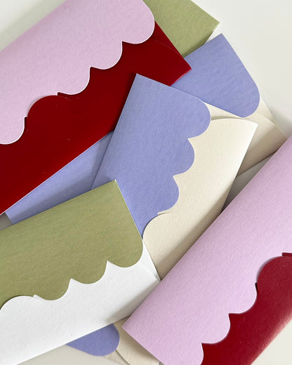 Bundle - Scallop-Cut Gift Cards Set