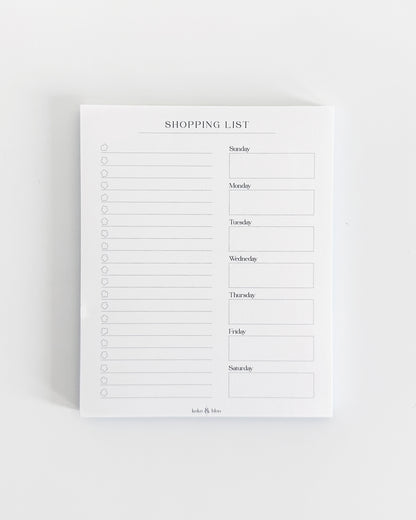 Magnetic Shopping List