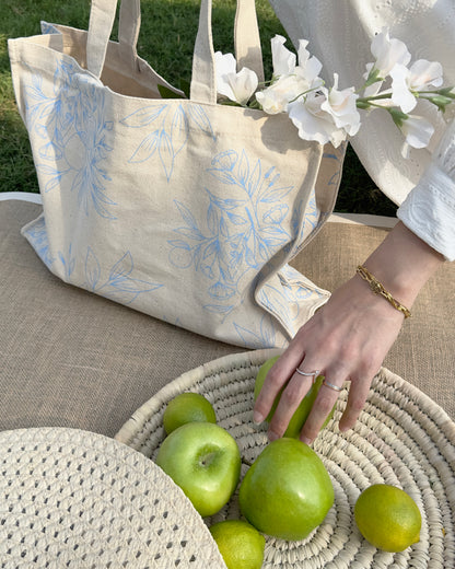 Floral Tote Bag