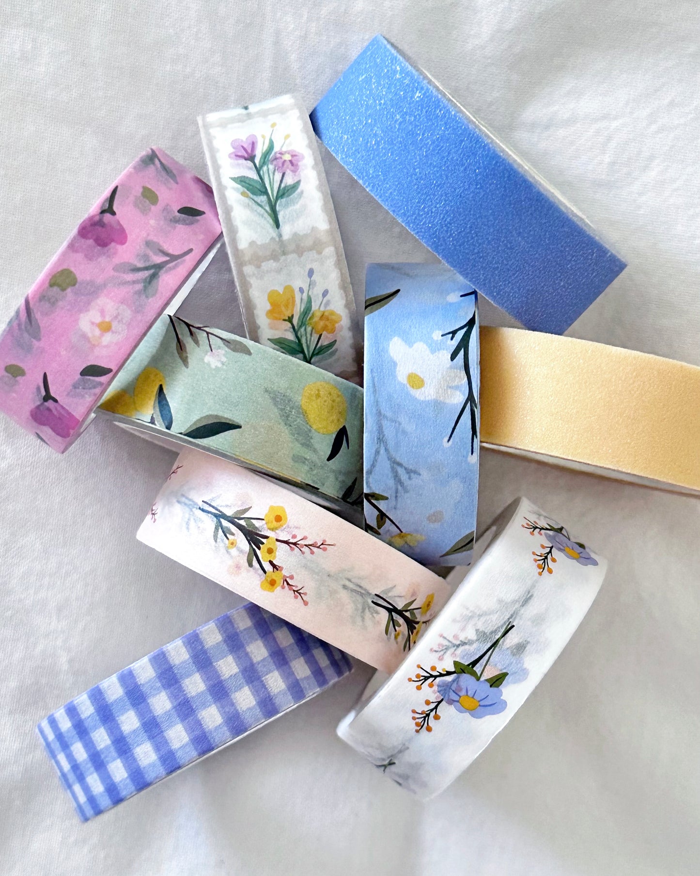 Floral Stamps Washi Tape