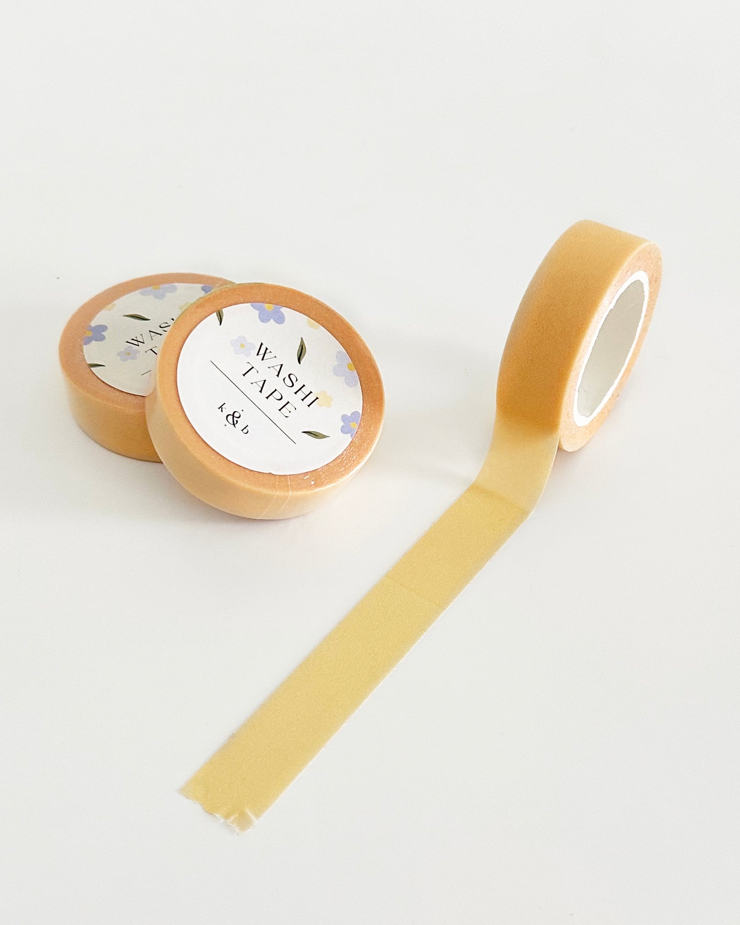 Yellow Washi tape